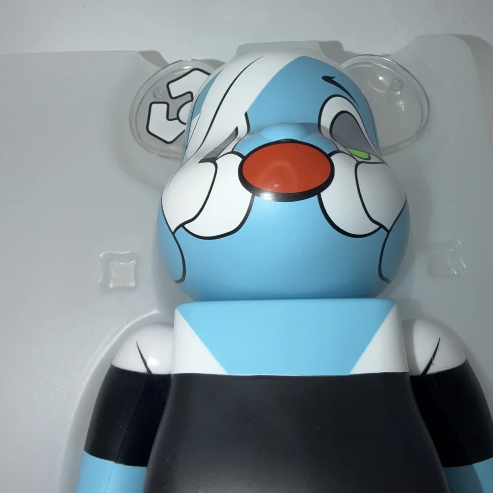 MEDICOM TOY BE@RBRICK Aruta Soup Mordern Art Graffiti 100％‎ & 400％ Open Box